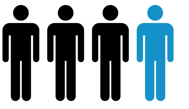 2022 1 In 4 men Icon