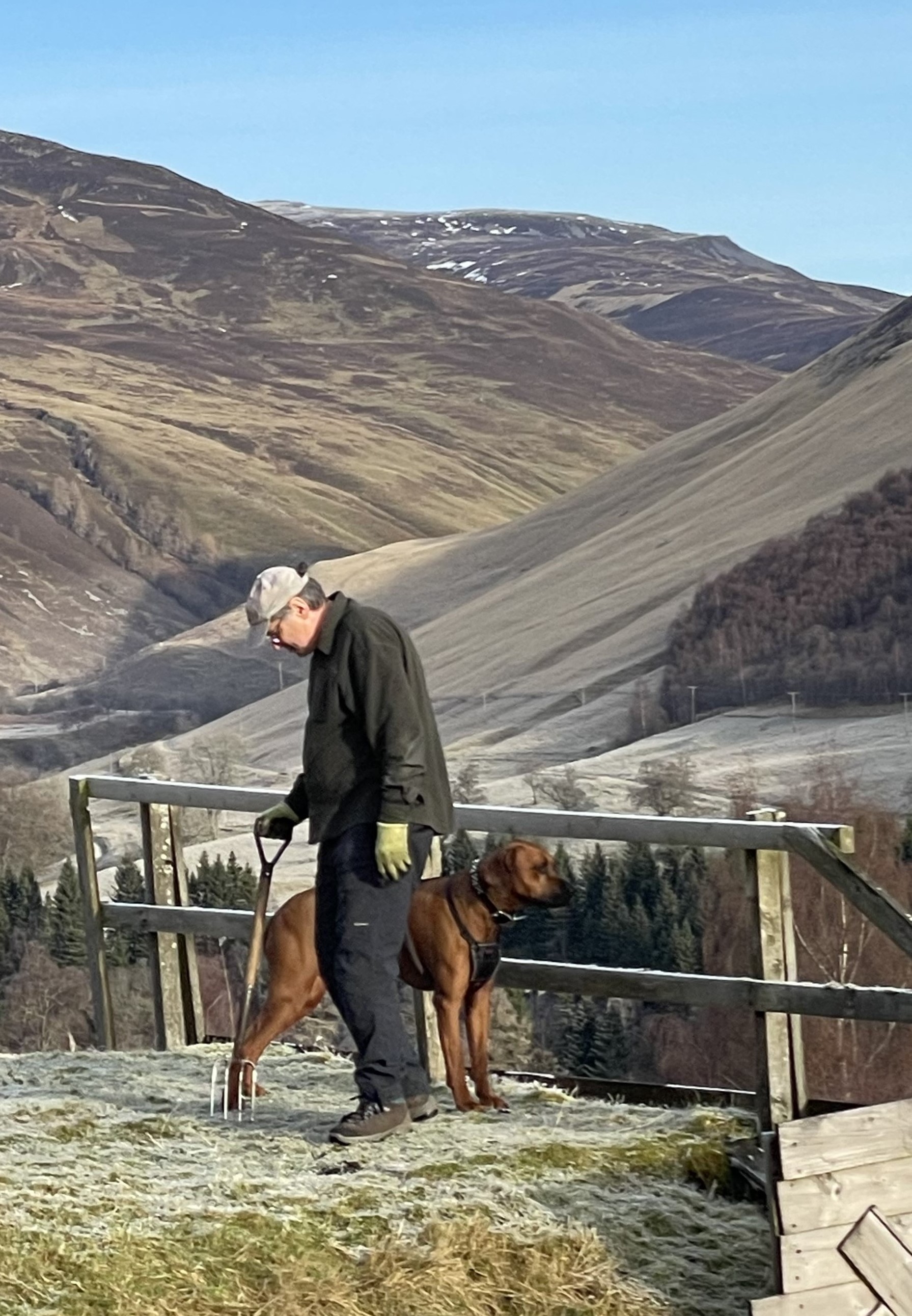 John and his dog Jak