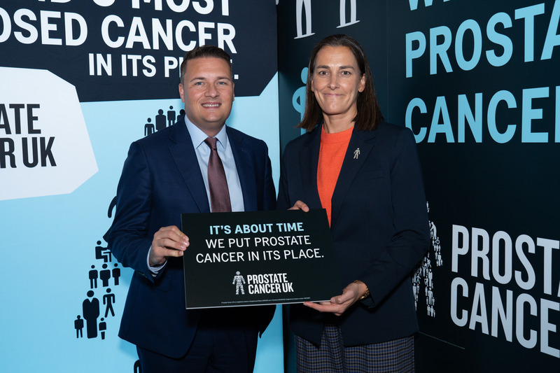 Chiara De Biase and Health Secretary Wes Streeting