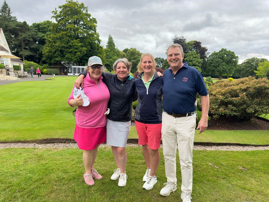 Jilly Cosgrove, golfer and tournament director of the Second City Golf Tournament raises £130,000 for Prostate Cancer UK