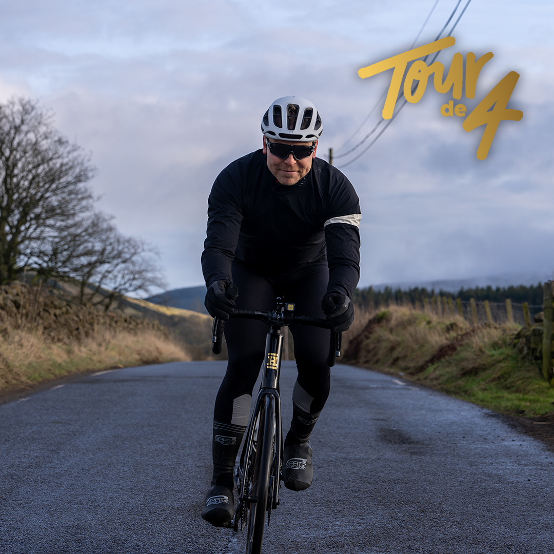 Chris Hoy riding a bike.