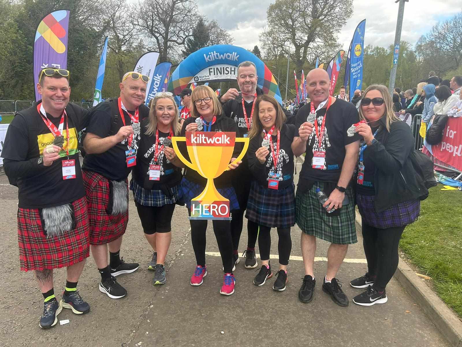 Glasgow Kiltwalk 2024 Lizzy Carey (Consent Form Signed)