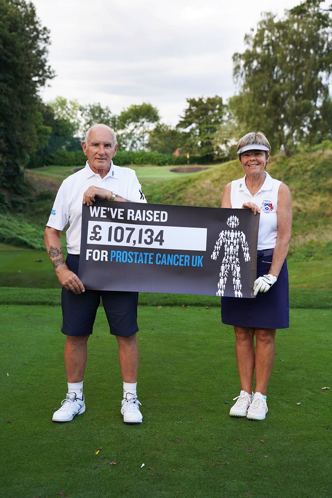 2024-Ray Bronco & Anne Cheque golf fundraising