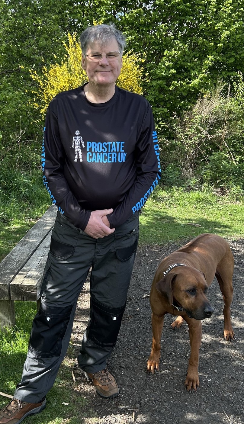 John and his dog Jak