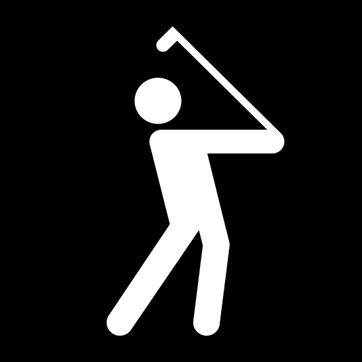 Man of Men playing Golf