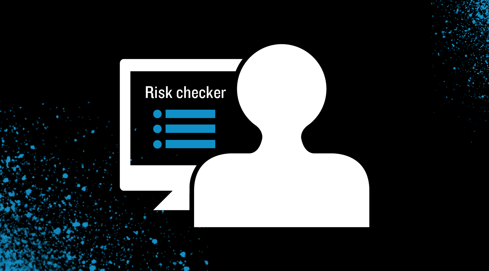 A man looking at Prostate Cancer UK's Risk Checker on a computer screen