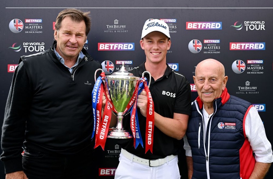 Sir Nick Faldo at the 2023 British Masters